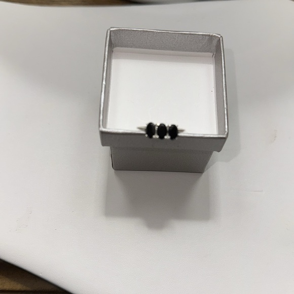 Jewelry - BLACK SPINEL RING, SIZE 8